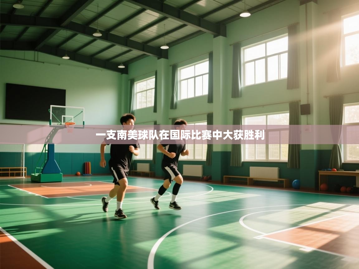 一支南美球队在国际比赛中大获胜利